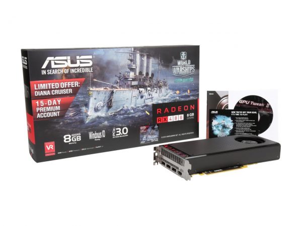 ASUS Radeon RX 480 8GB Video Card RX480-8G