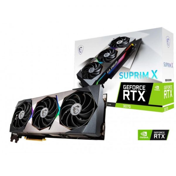 MSI Suprim GeForce RTX 3070 8GB GDDR6 PCI Express 4.0 Video Card RTX 3070 SUPRIM X 8G
