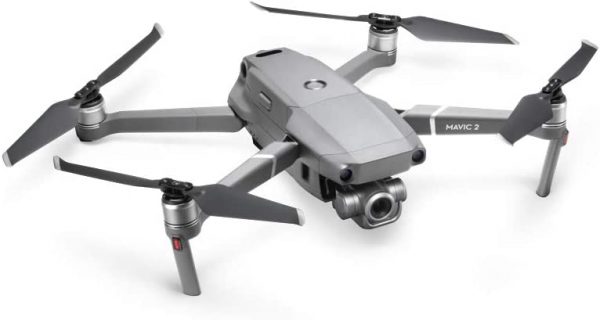 DJI Mavic 2 Zoom – Drone Quadcopter UAV with Optical Zoom Camera 3-Axis Gimbal 4K Video 12MP 1/2.3″ CMOS Sensor, up to 48mph, Gray