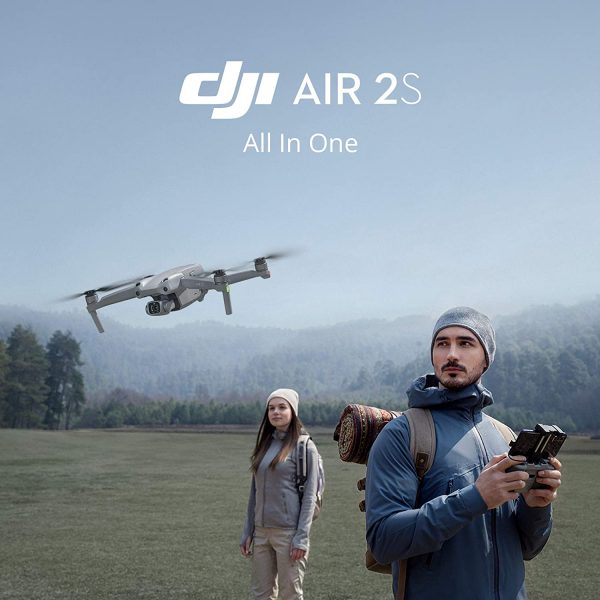 DJI Air 2S – Drone Quadcopter UAV with 3-Axis Gimbal Camera, 5.4K Video, 1-Inch CMOS Sensor, 4 Directions of Obstacle Sensing, 31-Min Flight Time, Max 7.5-Mile Video Transmission, MasterShots, Gray - Image 3