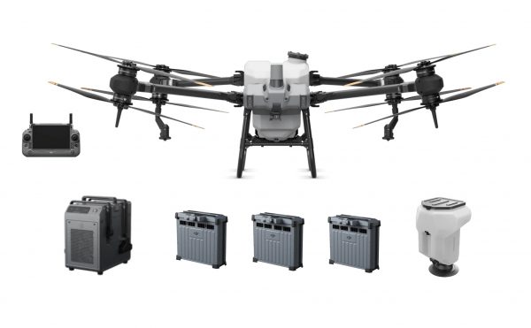 DJI Agras T40 Drone Ready to Fly Spray & Spread Bundle with 3 Batteries and 1 charging station